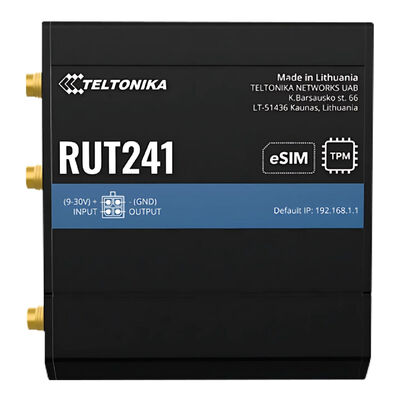 Teltonika RUT241 eSIM Industrial Cellular Router