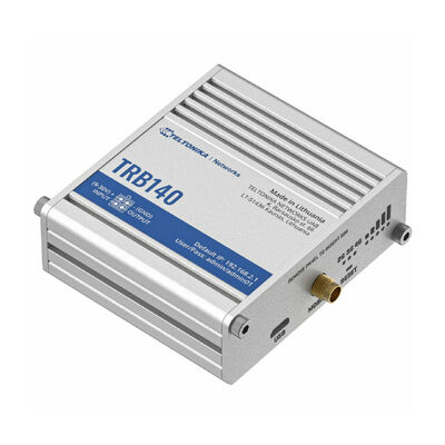 Teltonika TRB140 - CAT4, ethernet Port, Passive PoE, USB Slave, Digital I/O