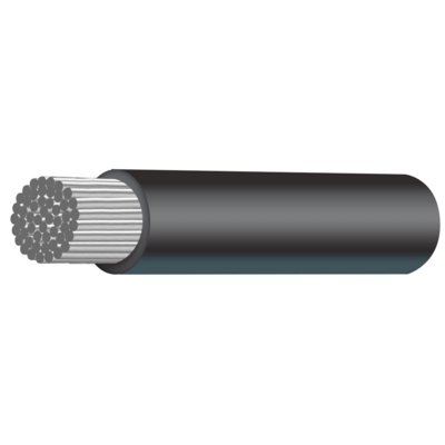 Tycab Single Core Auto Battery Tinned Copper Cable 13.5mm² (6 AWG|B&amp;S) - Black - Per 30m Roll