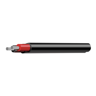 Tycab Twin Core Auto/Marine Battery Tinned Copper Cable 13.5mm² (6 AWG|B&S) Red/Black - Per Metre