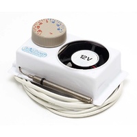 SPILLOVER FAN &amp; THERMOSTAT 12V