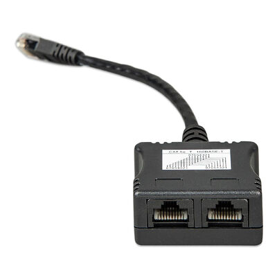 Victron RJ45-splitter 1xRJ45 male/15cm cable/2xRJ45 female
