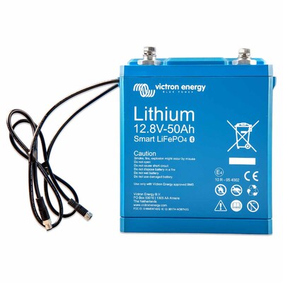Victron Lithium LiFePO4 Battery 12.8V/50Ah Smart