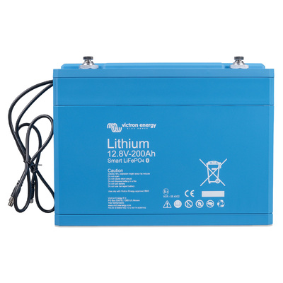 Victron Lithium LiFePO4 Battery 12,8V/200Ah Smart