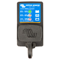 Victron Battery Indicator Panel (M8 eyelet connector / 30A ATO fuse) for Blue Smart IP65 Chargers