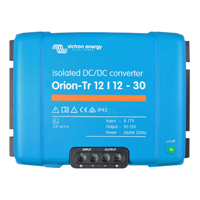 Victron Orion-Tr 12/12-30A (360W) Isolated DC-DC converter