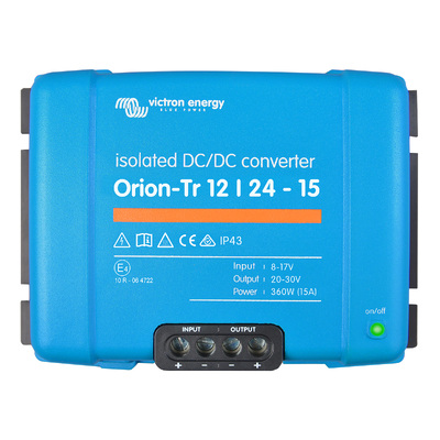 Victron Orion-Tr 12/24-15A (360W) Isolated DC-DC converter