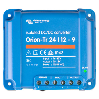 Victron Orion-Tr 24/12-9A (110W) Isolated DC-DC converter Retail