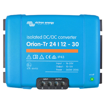 Victron Orion-Tr 24/12-30A (360W) Isolated DC-DC converter