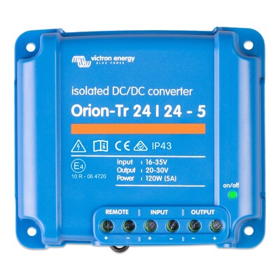 Victron Orion-Tr 24/24-5A (120W) Isolated DC-DC converter Retail