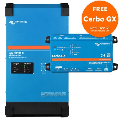 Victron MultiPlus-II 48/3000/35-32 230V Inverter Charger with Cerbo GX Bundle