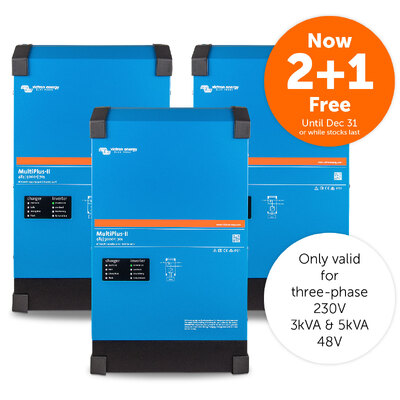 Victron MultiPlus-II 48/5000/70-50 230V Inverter Charger - 3 Phase Deal