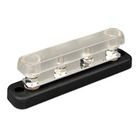 Victron Stainless Steel Busbar 150A 4 Pole with Cover