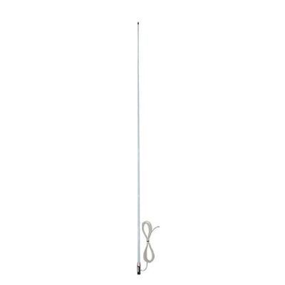ZCG VHF Marine Deck Mount Antenna, 156 to 162 MHz, 2 dBi, 4.5m UHF Male