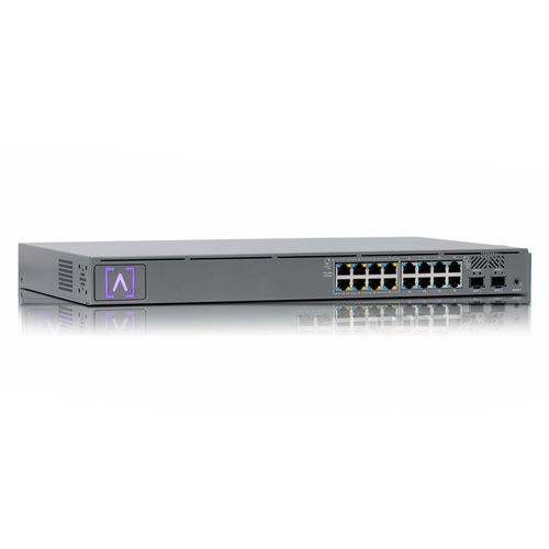 Alta Labs 16-Port Enterprise Network Switch, Layer 2, 120W PoE