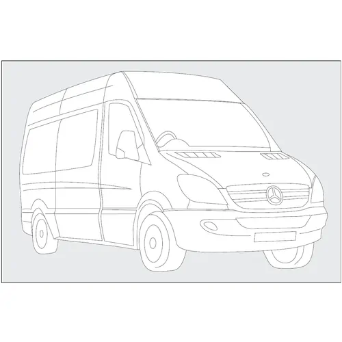 ARCO Mount Kit MB Sprinter 2.0L Alternator & Bracket Mounting Kit