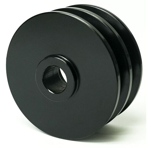 ARCO DV 3/8 or 1/2" "V" Belt Pulley OD:81mm,Bore: 17mm( Hub to center of first groove 13.5mm,Hub to center of 2nd groove 30.5mm)