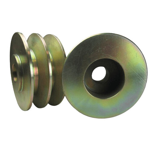 Balmar Pulley, Dual 2.9 inch x 1/2 inch DeepV,  17mm Bore
