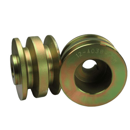 Balmar Pulley, Dual 2.7 inch x 1/2 inch V, w/3/8 inch Spacing