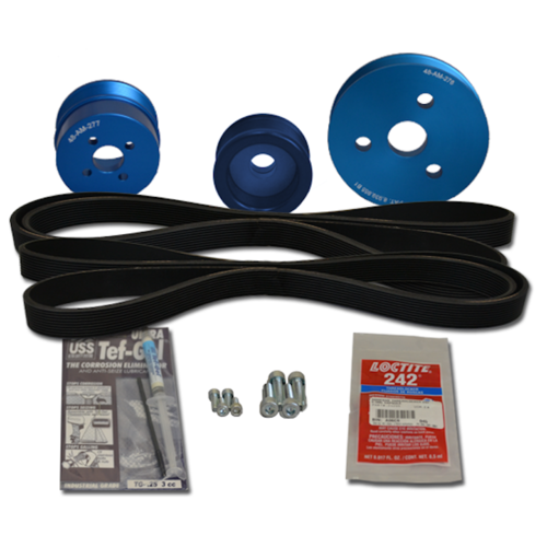 Balmar Pulley Kit, Volvo D2-55A, B, C, D, E, F