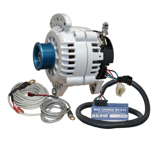 Balmar KIT, 60 Series 100a SaddleMT Alternator, MC Regulator, TSensors, J10Pul