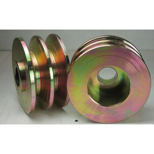 Balmar Pulley 61-0020 - Dual 2.7 inch x 1/2 inch DeepV, 17mm Bore