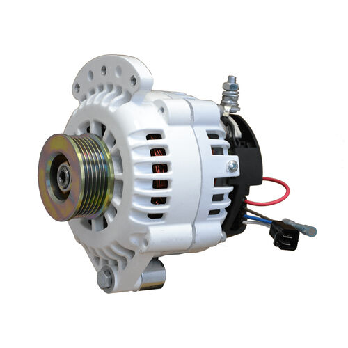 Balmar Alternator, 621 Series, 100a, 12v, SingleFT, 1-2 inch, K6Pul, IsoGrd