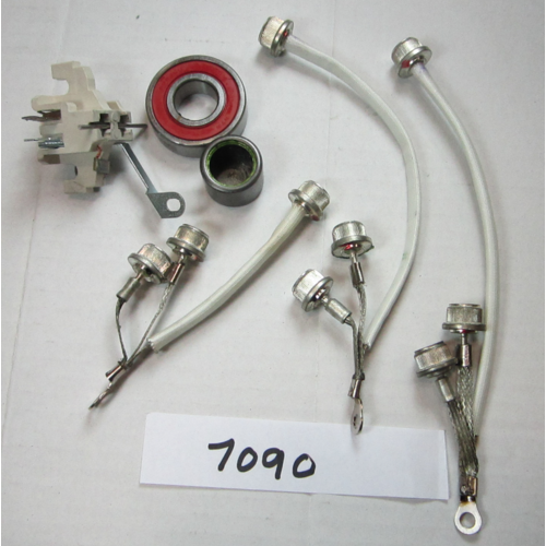 Balmar Offshore Repair Kit, 90 Series, 12/24v, (incl bearings, brushes, pos/neg diodes)