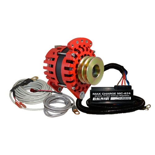 Balmar KIT, XT 90A, 24V DF Alternator ,MC Regulator, TSensors, DualPul
