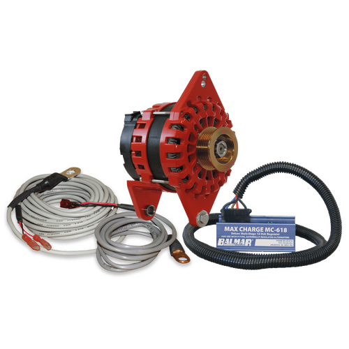 Balmar KIT, XT 250A DualFT4in Alternator, MC Regulator, TSensors, K6Pul