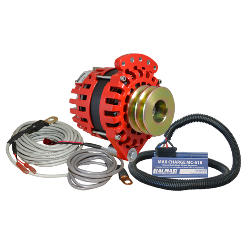 Balmar KIT, XT 170A SF Alternator ,MC Regulator, TSensors, DualPul