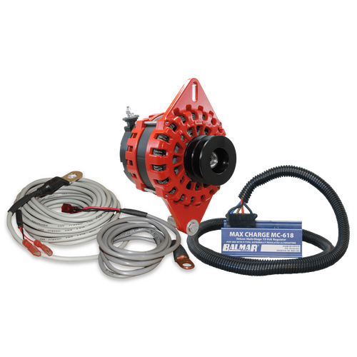 Balmar KIT, XT 250A SingleFT Alternator, MC Regulator, TSensors, DualPul