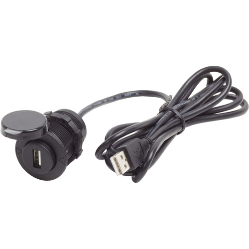 Blue Sea 12VDC USB 2.0 Port w/ Ext Cable