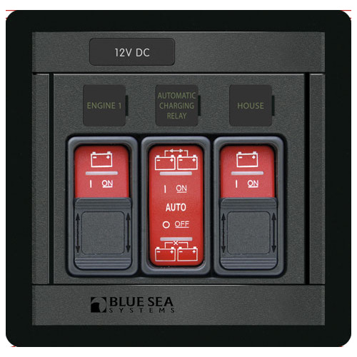 Blue Sea Panel 360 Remote Control Panel M-F-M ACR