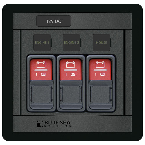 Blue Sea Remote Control Panel 360 Ctrl M-M-M Sol/RBS
