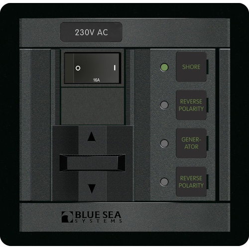 Blue Sea Panel 360 230VAC SourceSel 16A RR
