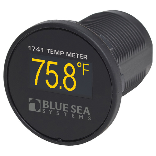 Blue Sea Meter Mini OLED Digital Monitor Temperature Monitor