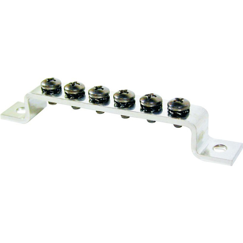 Blue Sea MiniBus - 100A 6 Gang Common Busbar - 6x #8-32 Screw