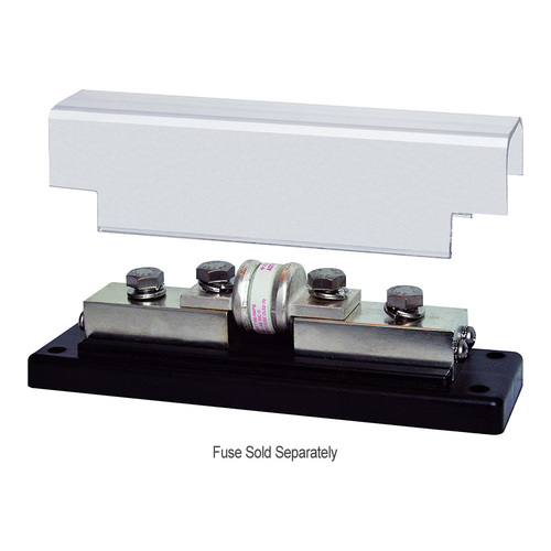Blue Sea Class T Fuse Block with Insulating Cover (suits 110 to 200A T Fuse) - Clearance