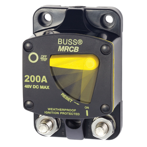 Blue Sea 187 Series Circuit Breaker - Surface Mount 200A