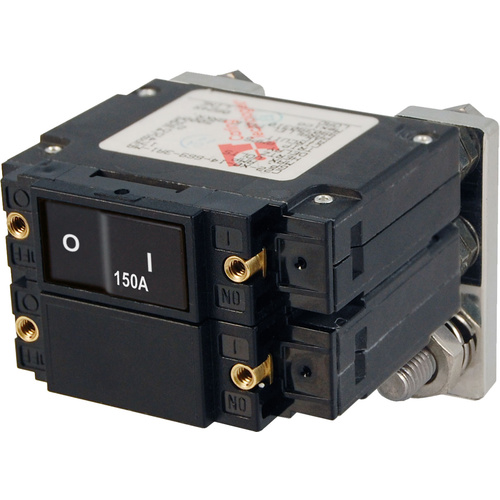 Blue Sea Circuit Breaker LC2 FLAT Rocker 150A