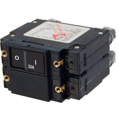 Blue Sea Circuit Breaker C2FLAT Rocker30A AC