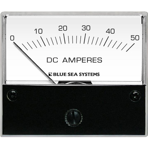 Blue Sea Ammeter DC 0–50A+Shunt