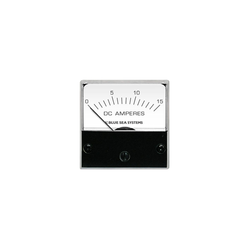 Blue Sea Ammeter Micro DC 0-15A w/int Shunt