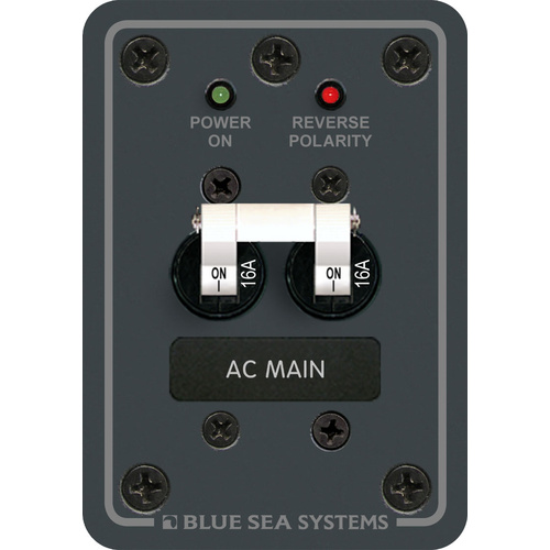 Blue Sea Panel 230VAC Main 16A