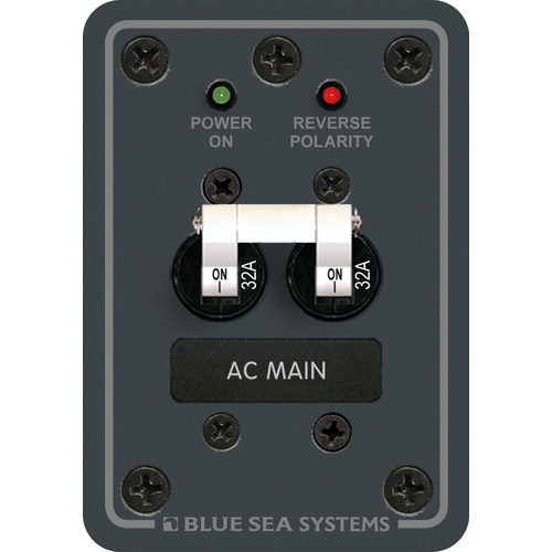 Blue Sea Panel 230VAC Main 32A