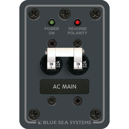 Blue Sea Panel 230VAC Main 32A