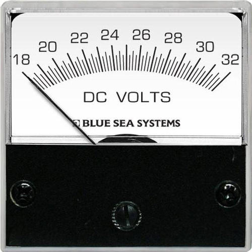 Blue Sea Voltmeter Micro DC 18–32V