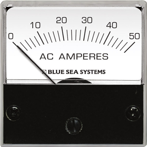 Blue Sea Ammeter Micro AC 0–50A+Coil