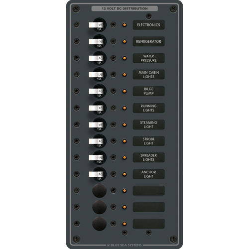 Blue Sea Panel DC 13 Position V